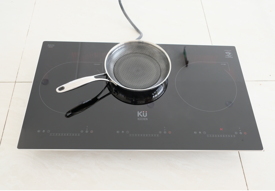 Bếp từ Kuchen MI 918/3 thiết kế 3 ngăn hiện đại bậc nhất