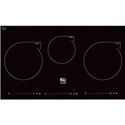 Bếp từ Kuchen MI 918/3 thiết kế 3 ngăn hiện đại bậc nhất